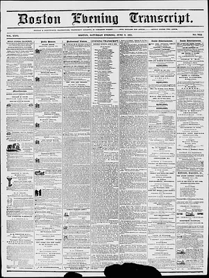 Boston Evening Transcript