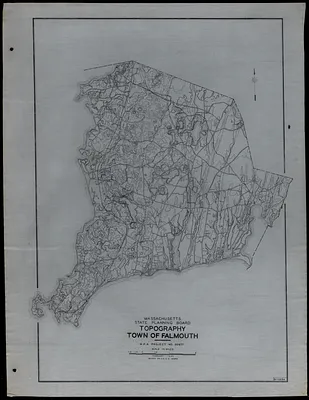 Topography Town of Falmouth