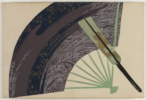 Flowers of a Hundred Worlds (Momoyogusa): Folding Fans (Suehiro)