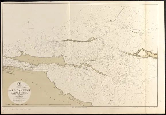 West Indies, Salt Cay anchorage and Hanover Sound, n. e. side of New Providence I.
