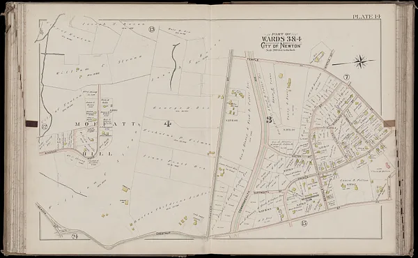 Atlas of the city of Newton, Massachusetts