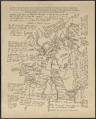 A plan of the town of Stoughton