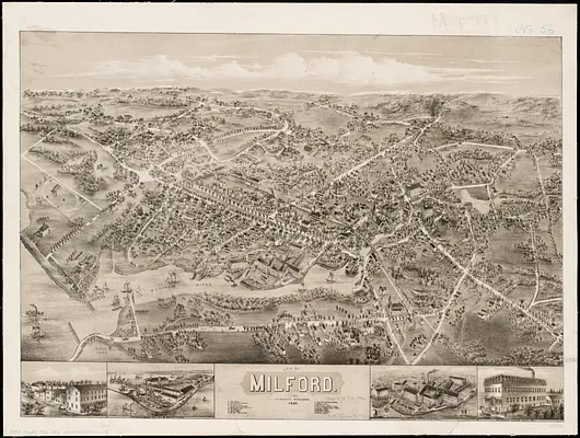 View of Milford, Conn