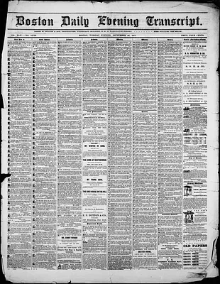 Boston Daily Evening Transcript