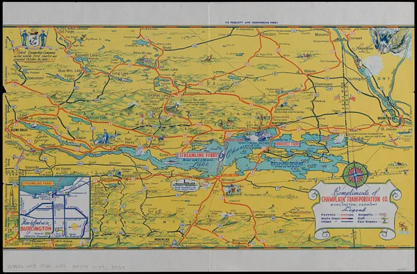 Lake Champlain streamline ferries