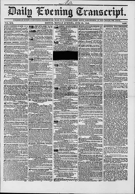 Daily Evening Transcript