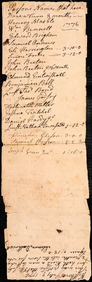 Certifications of Service in the Continental Army, 1776-1780