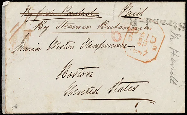 Letter from Mary Botham Howitt, Clapton, [London, England], to Maria Weston Chapman, Sep. 2, [1847]