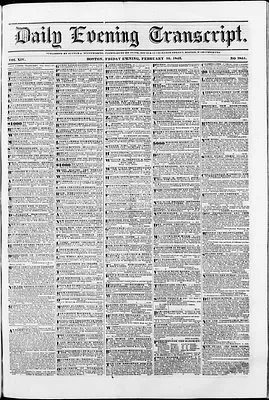 Daily Evening Transcript