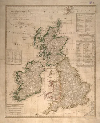 Charte der vereinigten Königreiche Grosbritanien und Ireland