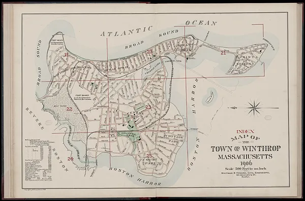 Atlas of the towns of Revere and Winthrop, Suffolk County, Massachusetts