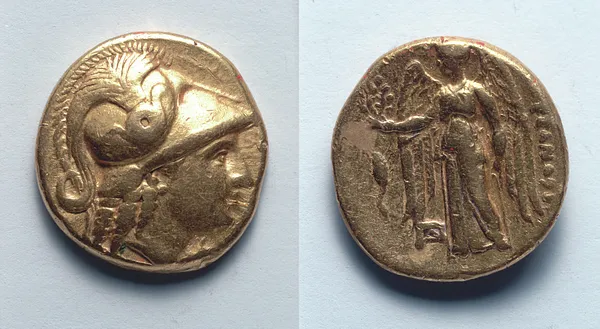 Stater: Head of Athena (obverse); Nike (reverse)