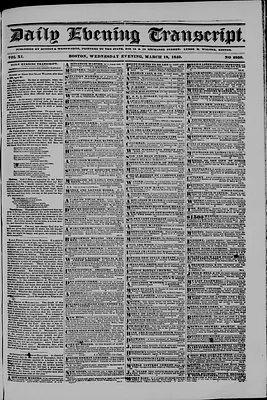 Daily Evening Transcript