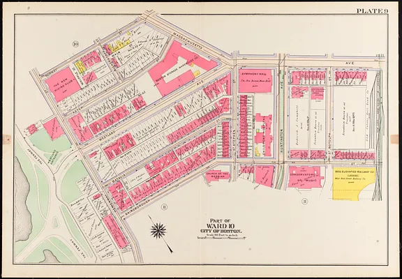 Atlas of the city of Boston, Roxbury