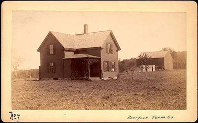 Sudbury Reservoir, real estate, Deerfoot Farm Co., house and barn, Southborough, Mass., ca. 1893