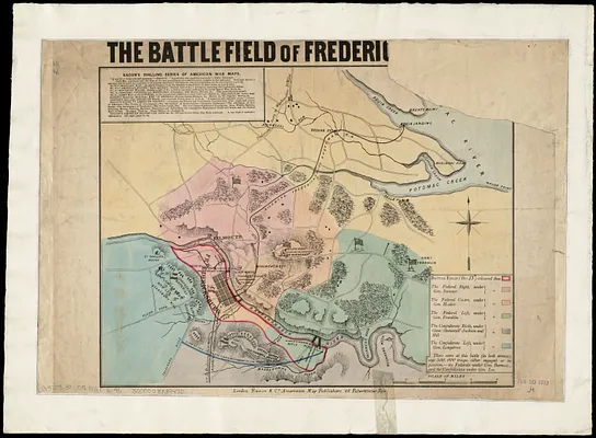 The battlefield of Fredericksburg