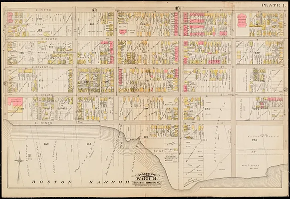 Atlas of the city of Boston : South & East Boston