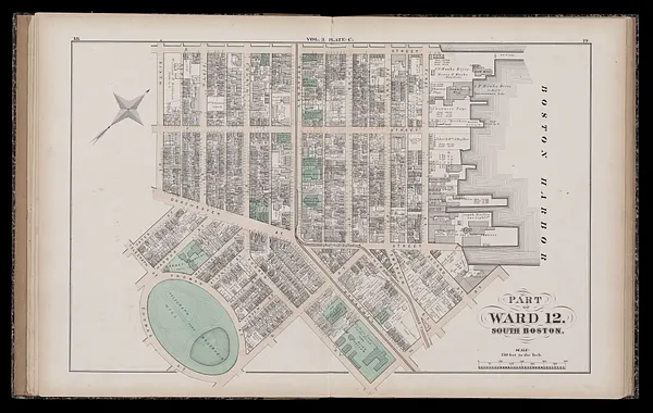 Atlas of the county of Suffolk, Massachusetts : vol. 3rd including Boston and Dorchester : from actual surveys and official records