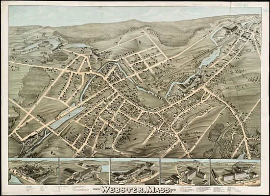 View of Webster, Mass