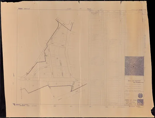 Campus High School urban renewal area Mass. r-129