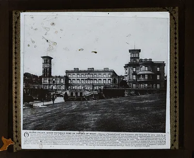 Photograph of Osborne Palace, Queen Victoria's Home on the Isle of Wight