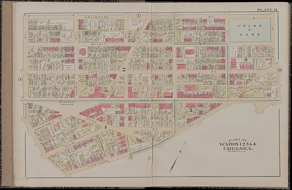 Atlas of the city of Chelsea and the towns of Revere and Winthrop