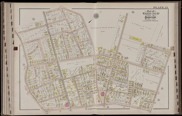 Atlas of the city of Cambridge, Massachusetts