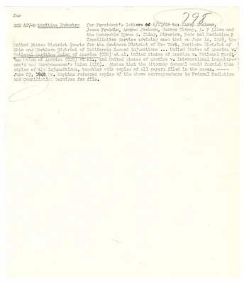 File Memorandum