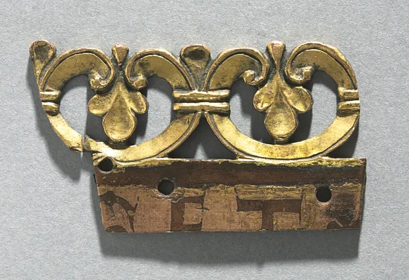 Fragment of an Ornamental Crest from a Reliquary Shrine