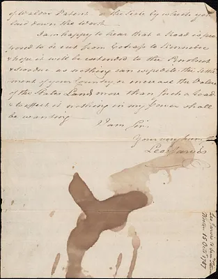 Leonard Jarvis to Samuel Titcomb, 15 October 1787