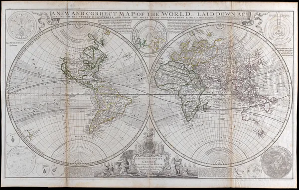 A new and correct map of the world