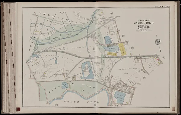 Atlas of the city of Cambridge, Massachusetts