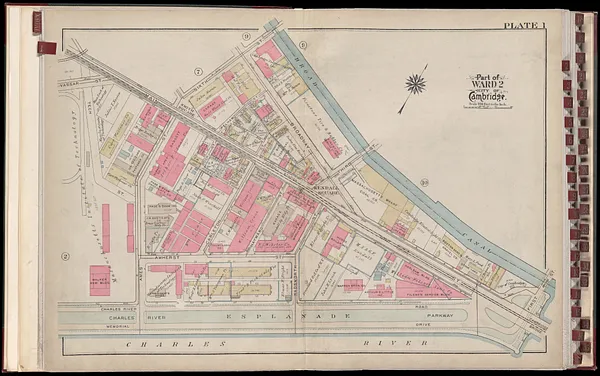 Atlas of the city of Cambridge, Massachusetts