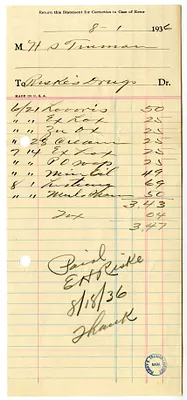Bill from Riske's Drug Store