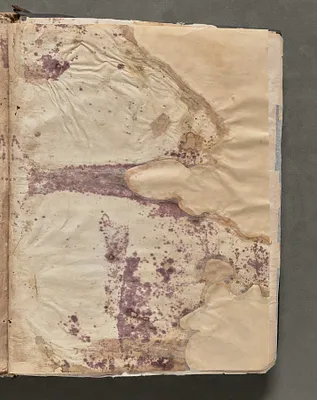 Text, folio 427 (recto), from a Gospel Book with Commentaries