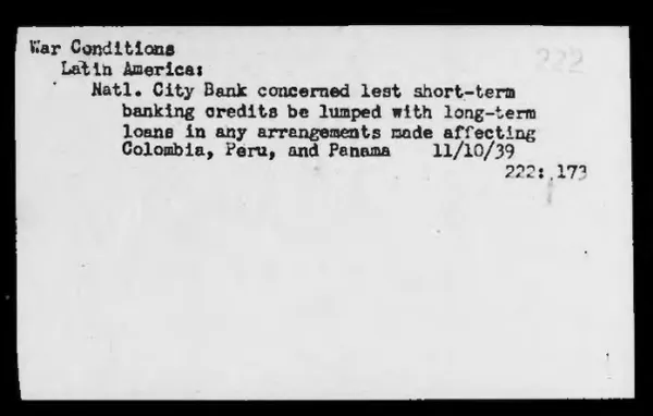 War Conditions: Latin America (cont.) - Latin America: Mexico