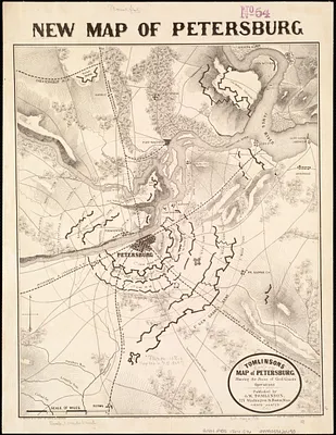 Tomlinsons map of Petersburg