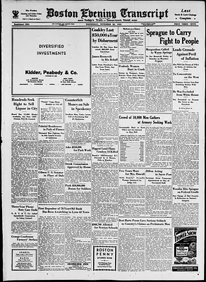 Boston Evening Transcript