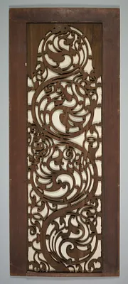 Carved Wood Panel