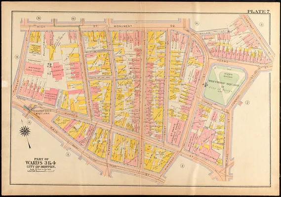 Atlas of the city of Boston, Charlestown and East Boston