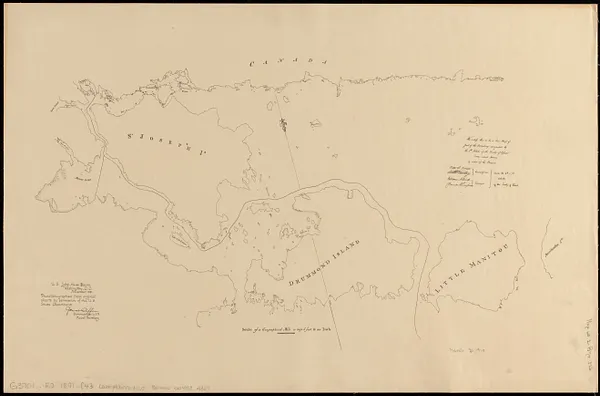 Northwestern part of Lake Huron
