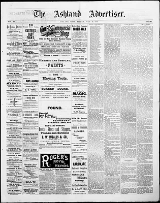 The Ashland Advertiser