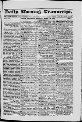 Daily Evening Transcript