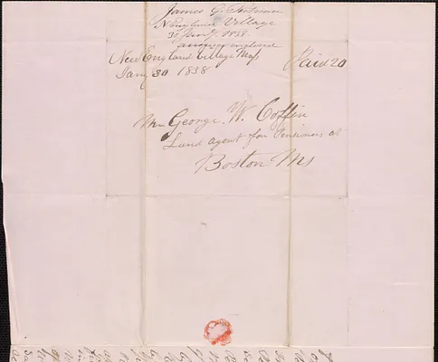 James G. Putnam to George Coffin, 30 January 1838