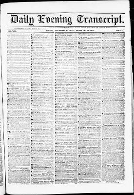 Daily Evening Transcript