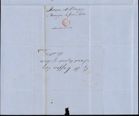 Isaac M. Bragg to George Coffin, 4 June 1851