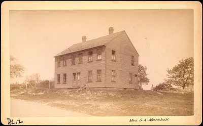 Sudbury Reservoir, real estate, Mrs. S. A. Marshall, house, Southborough, Mass., ca. 1893