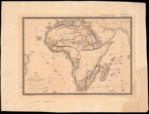 Carte de l'Afrique