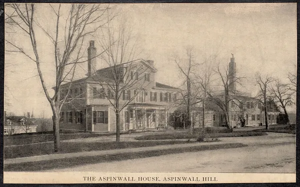 William Aspinwall house, Winthrop Rd., Aspinwall Hill