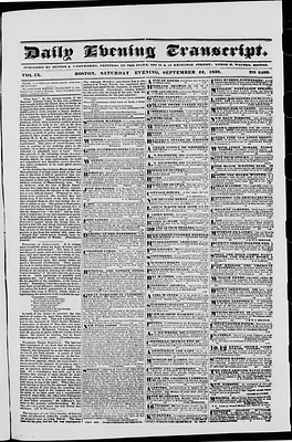 Daily Evening Transcript